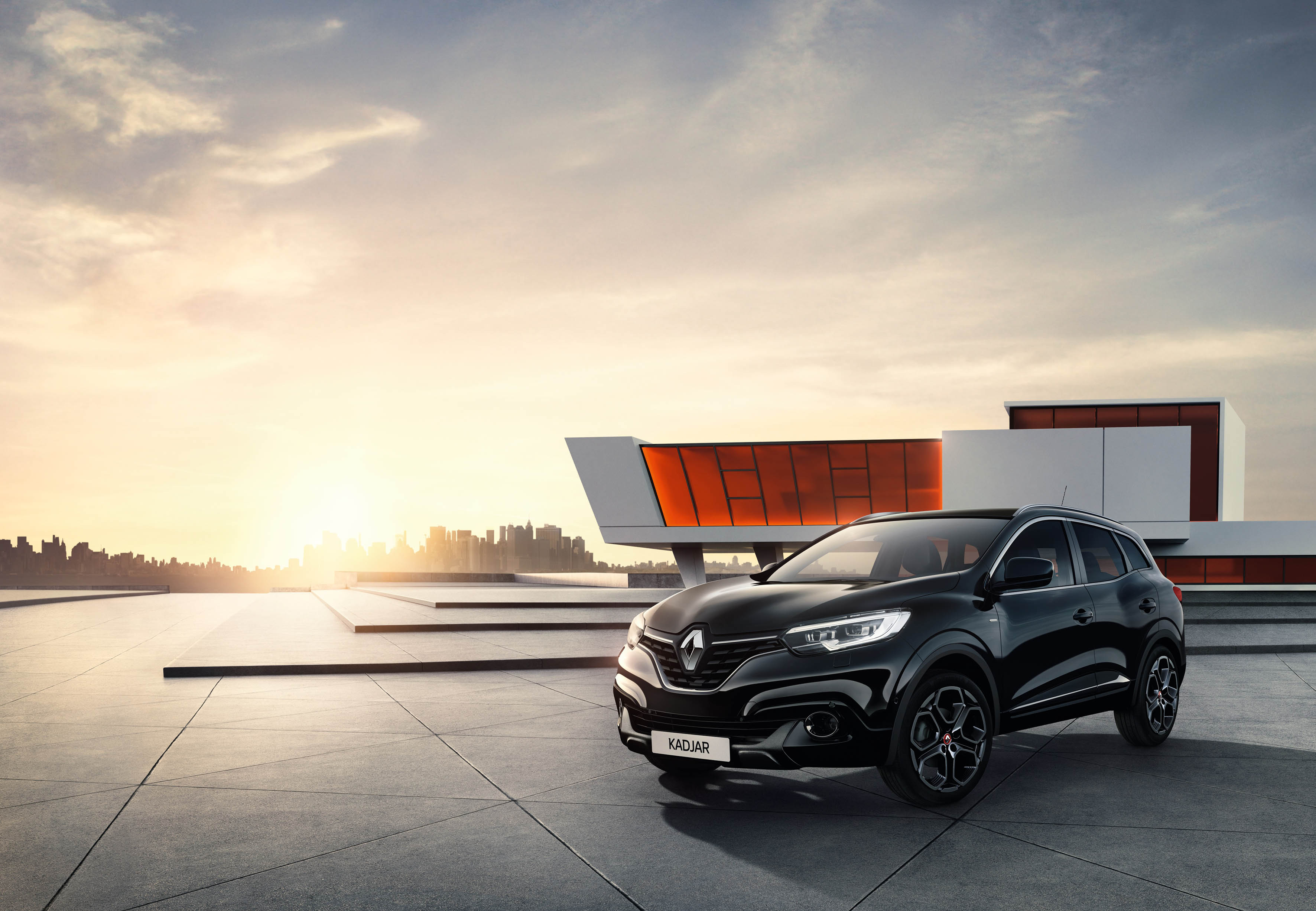 Renault Kadjar gelimiteerd in de uitvoering Extase. Deze speciale versie is onderdeel van de Serie Signature Extase met rode details.