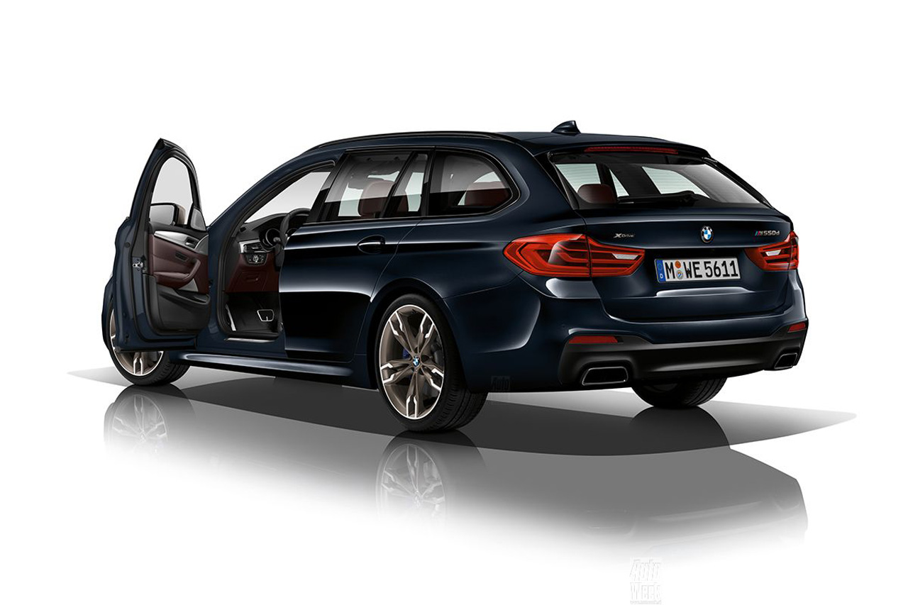 Met 400 pk en 760 Nm kan bij de nieuwe BMW M550d xDrive gesproken worden over een echte beul.