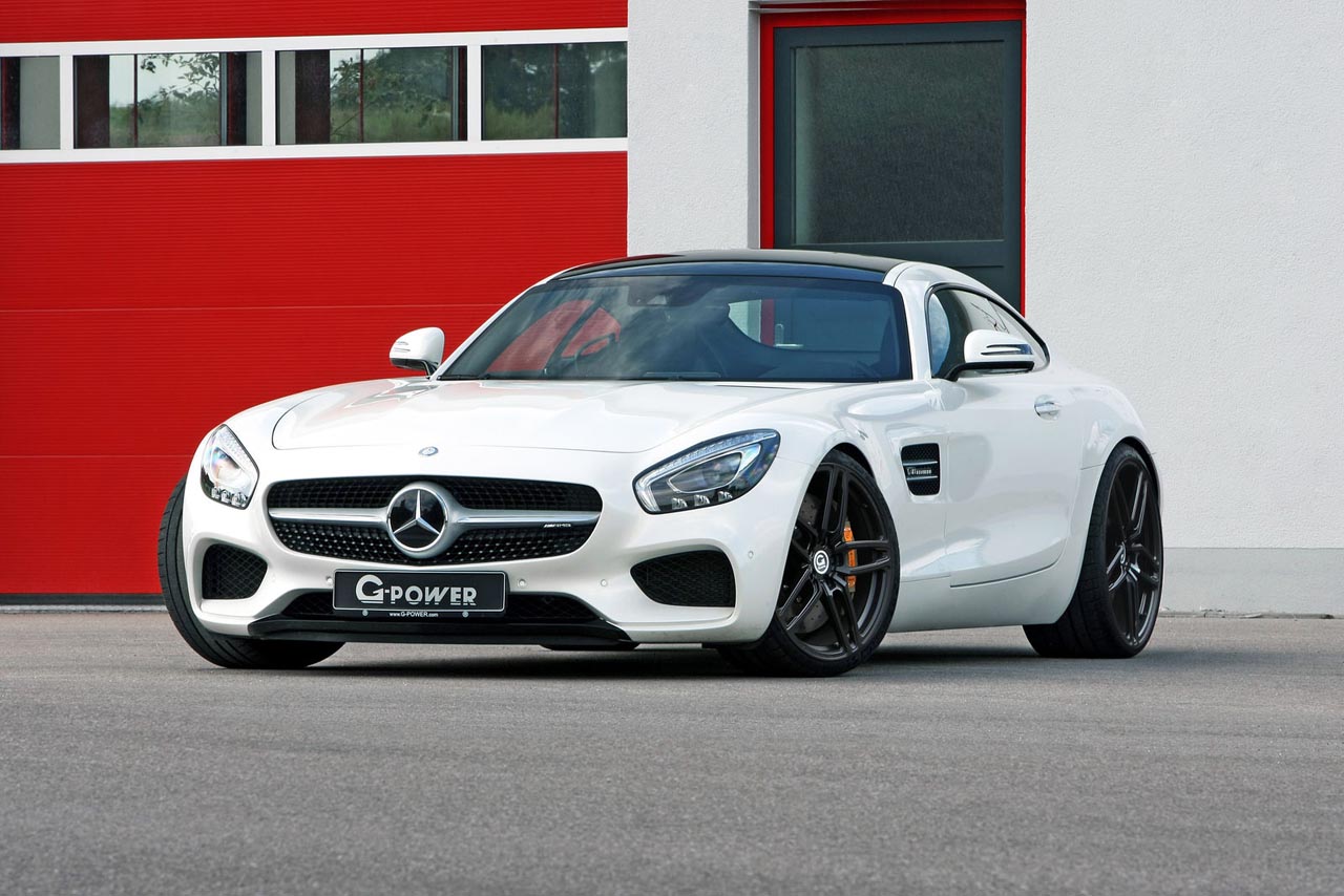 De Duitse tuner G-Power weet nog meer vermogen te ontfutselen aan de Mercedes AMG GT S.