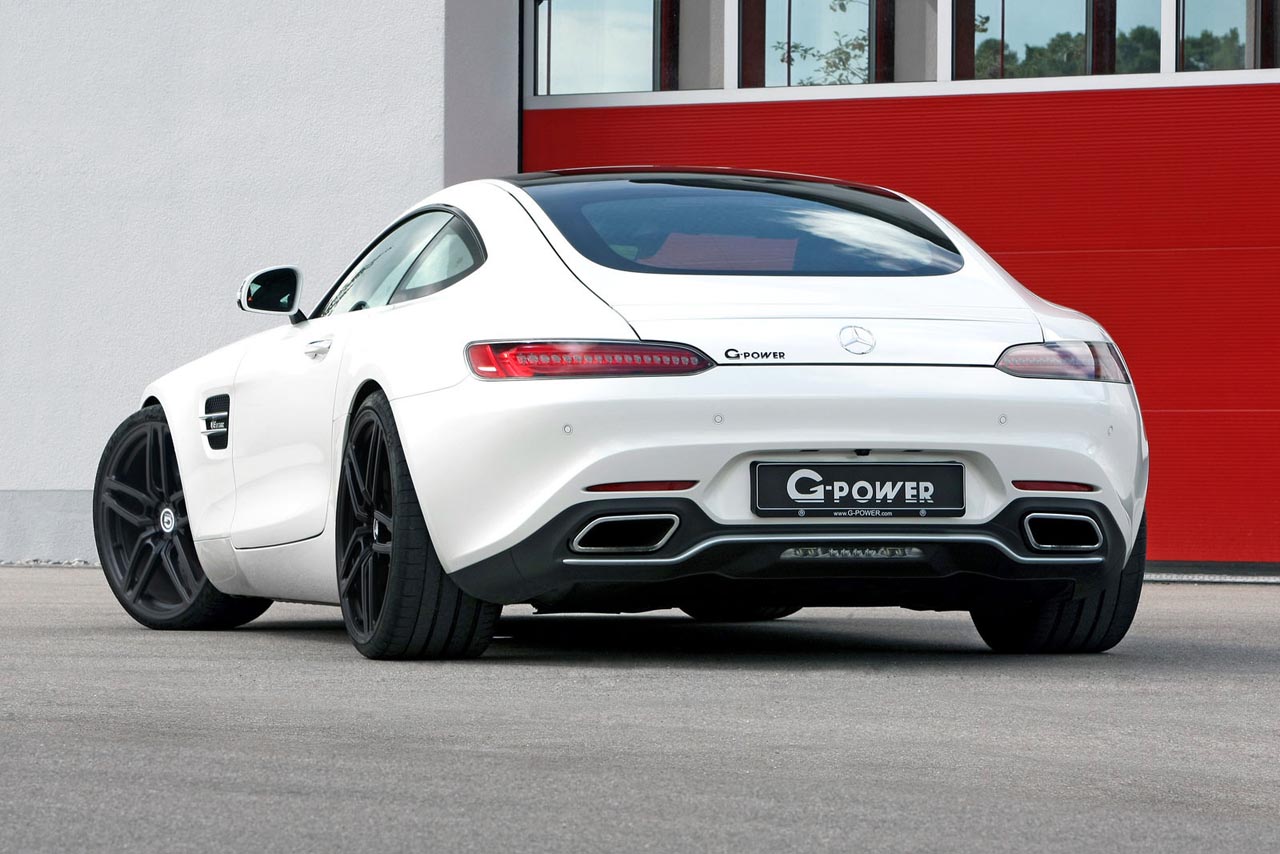 De Duitse tuner G-Power weet nog meer vermogen te ontfutselen aan de Mercedes AMG GT S.