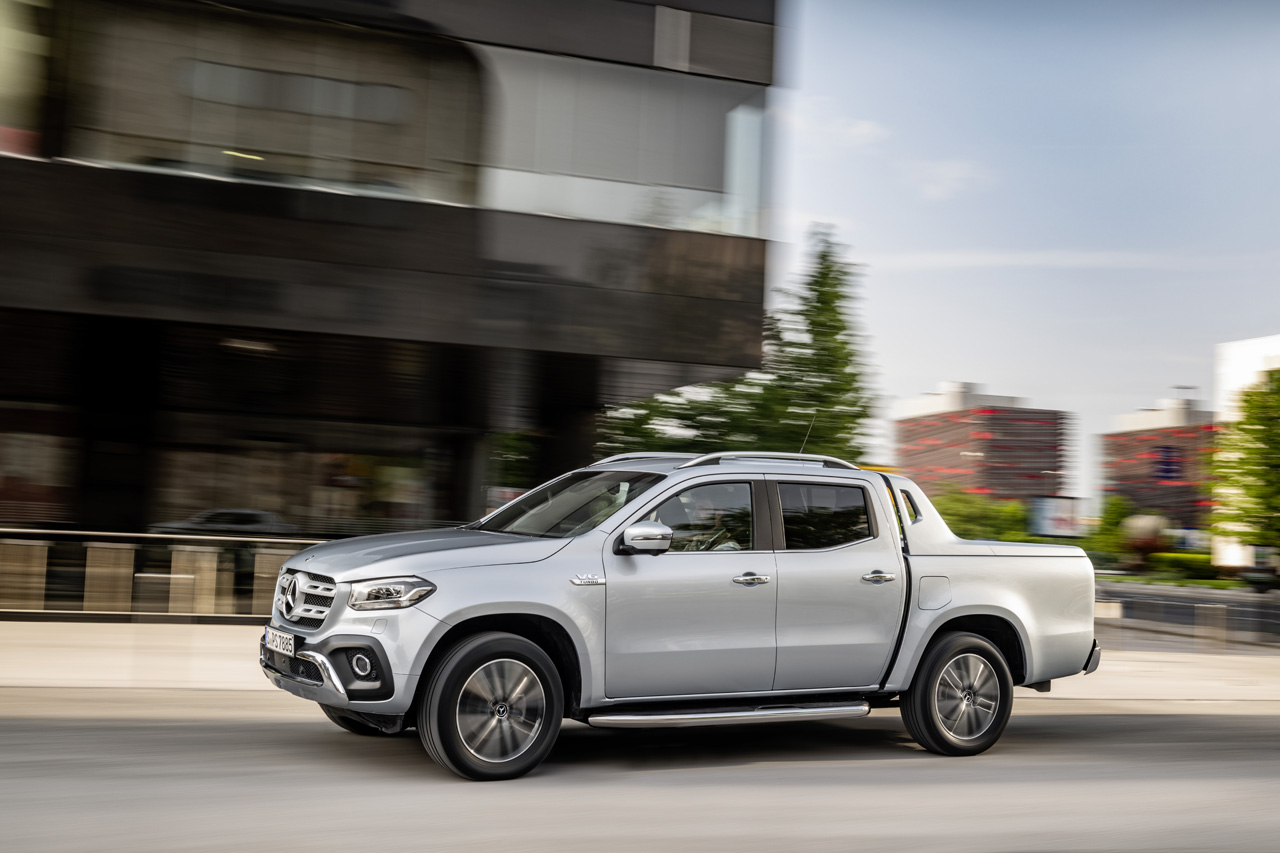 Mercedes lanceert een V6 diesel in de X-klasse pick-up.