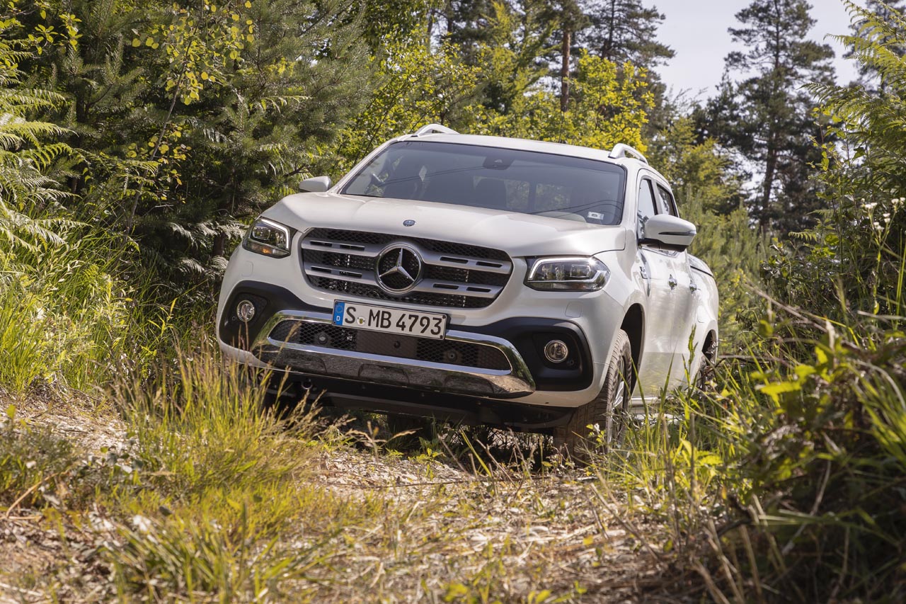Mercedes lanceert een V6 diesel in de X-klasse pick-up.