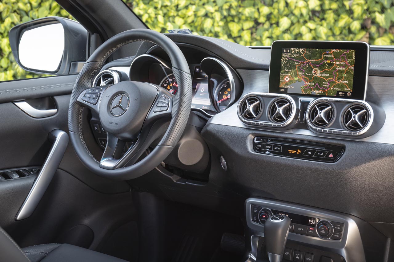 Mercedes lanceert een V6 diesel in de X-klasse pick-up.