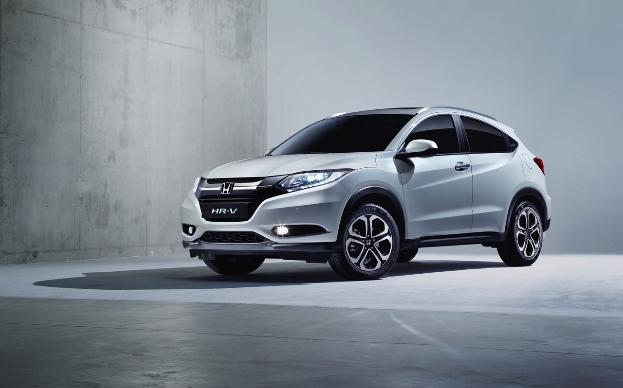 Honda HR-V voor Europa presenteert zich op Autosalon van Genve en komt in de zomer van 2015 op de markt met i-VTEC en i-DTEC motoren.