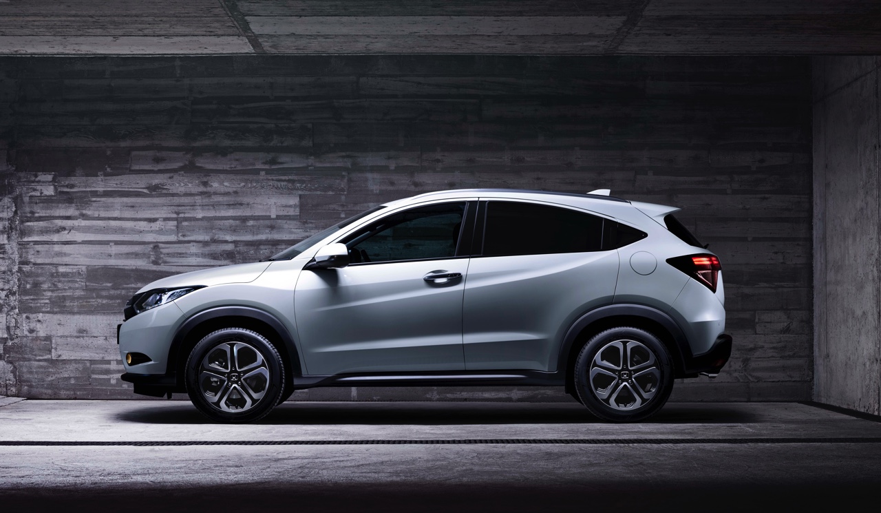 Honda HR-V voor Europa presenteert zich op Autosalon van Genve en komt in de zomer van 2015 op de markt met i-VTEC en i-DTEC motoren.