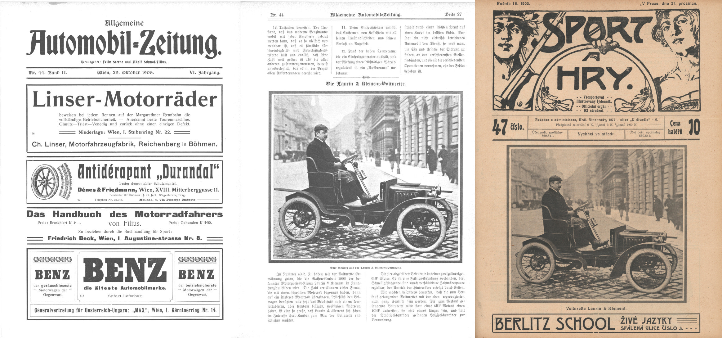 L&K Voiturette A staat aan de basis van het merk Skoda. L&K wordt anno 2015 gebruikt als extra luxe uitvoering bij Skoda-modellen.