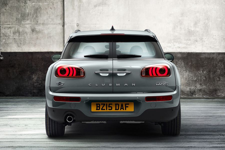Dit is de nieuwe Mini Clubman 2015, zoals hij later dit jaar op de markt komt.