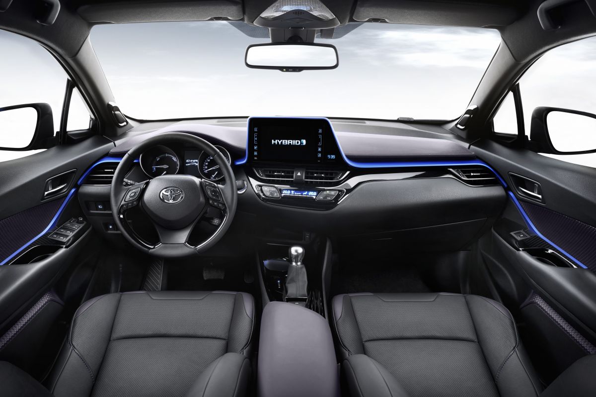 Interieur Toyota C-HR onthuld