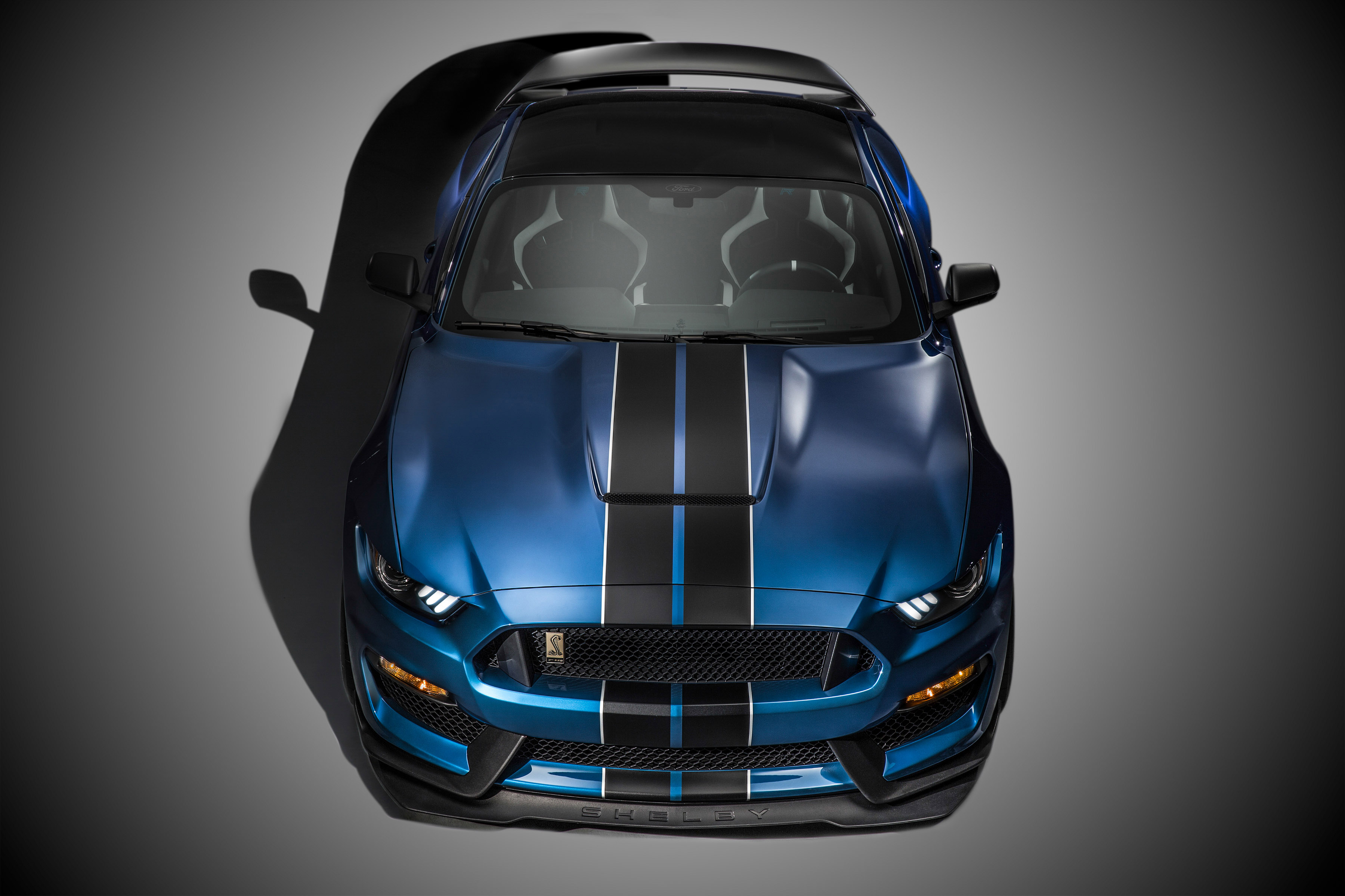 De allereerste Ford Mustang Shelby GT350R is afgelopen weekend onder de hamer gegaan bij veilinghuis Barrett-Jackson. Vorige week in Detroit gepresenteerd en nu al geveild. Voor een recordbedrag.