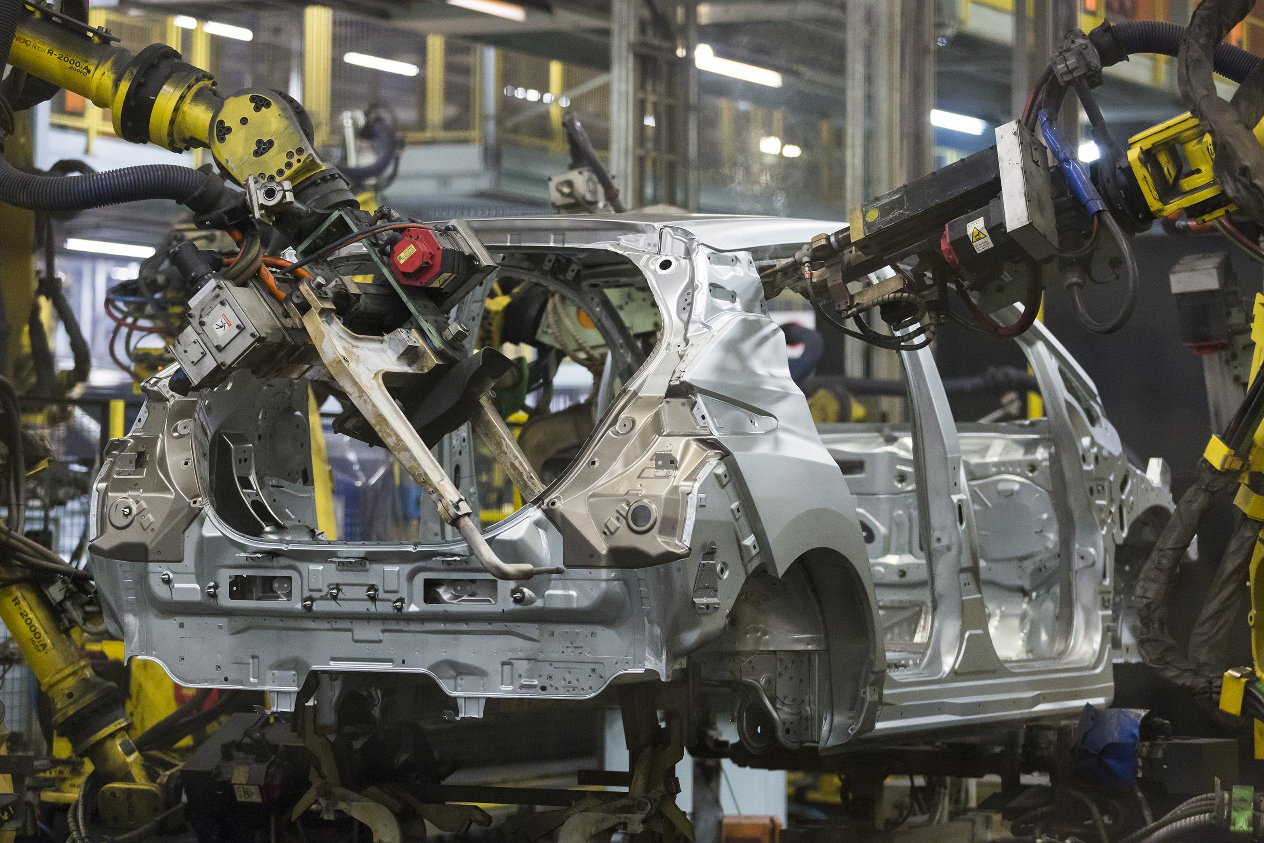 De productie van de Europese versie van de Nissan Leaf in het Britse Sunderland is vandaag gestart.