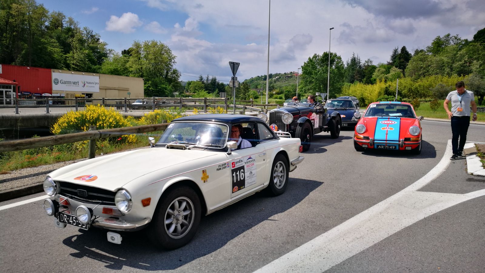 Eerste addertjes op dag 2 Tulpenrallye 2018