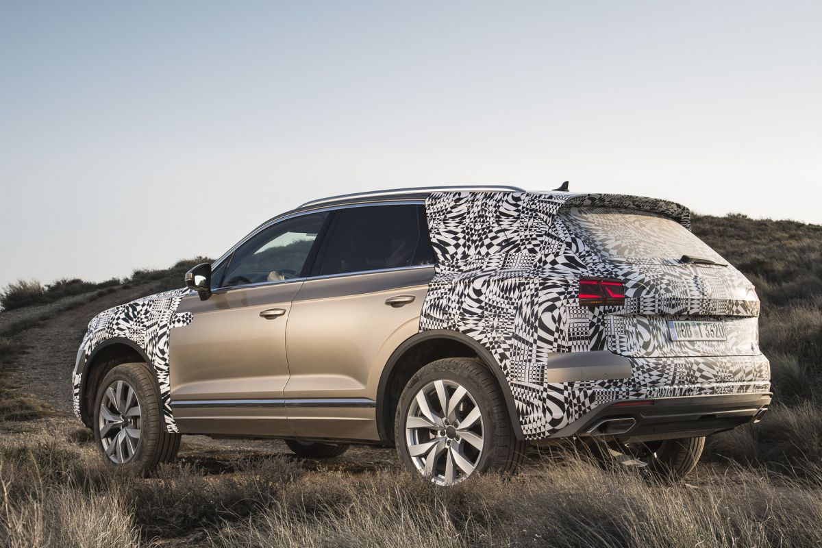Eerste beelden nieuwe Volkswagen Touareg