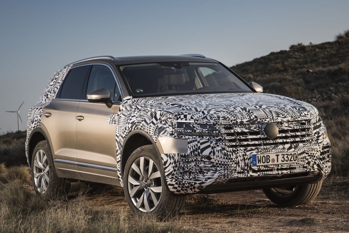 Eerste beelden nieuwe Volkswagen Touareg