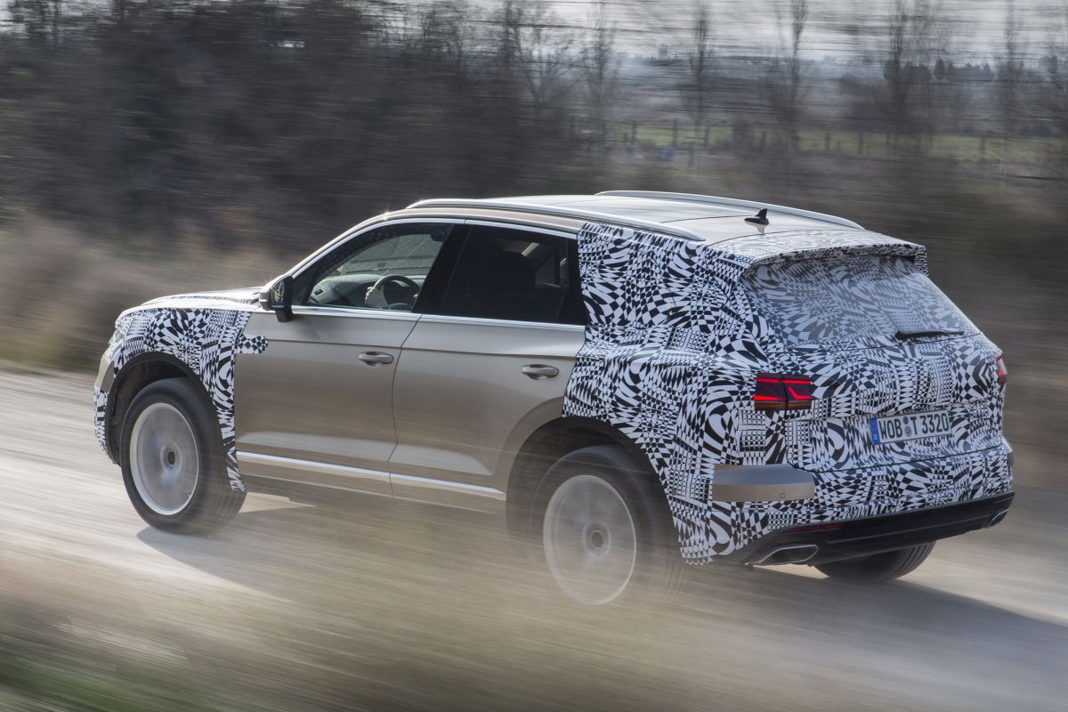 Eerste beelden nieuwe Volkswagen Touareg