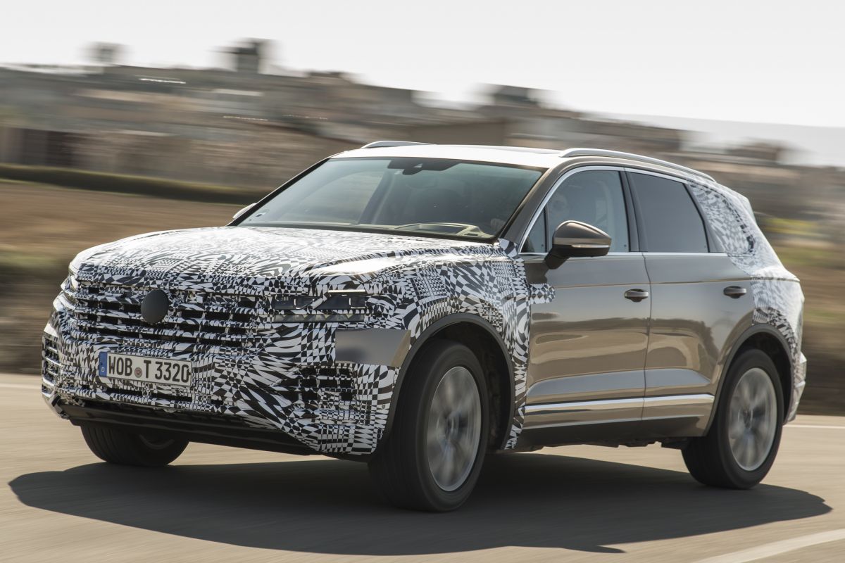 Eerste beelden nieuwe Volkswagen Touareg