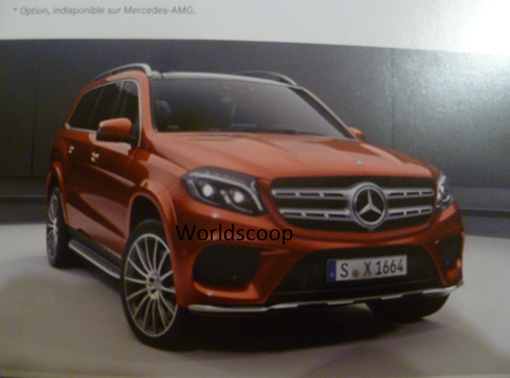 Scoop van nieuwe Mercedes GLS-Klasse X166. De eerste beelden tonen de facelift van de Mercedes-Benz GL-Klasse in vol ornaat.