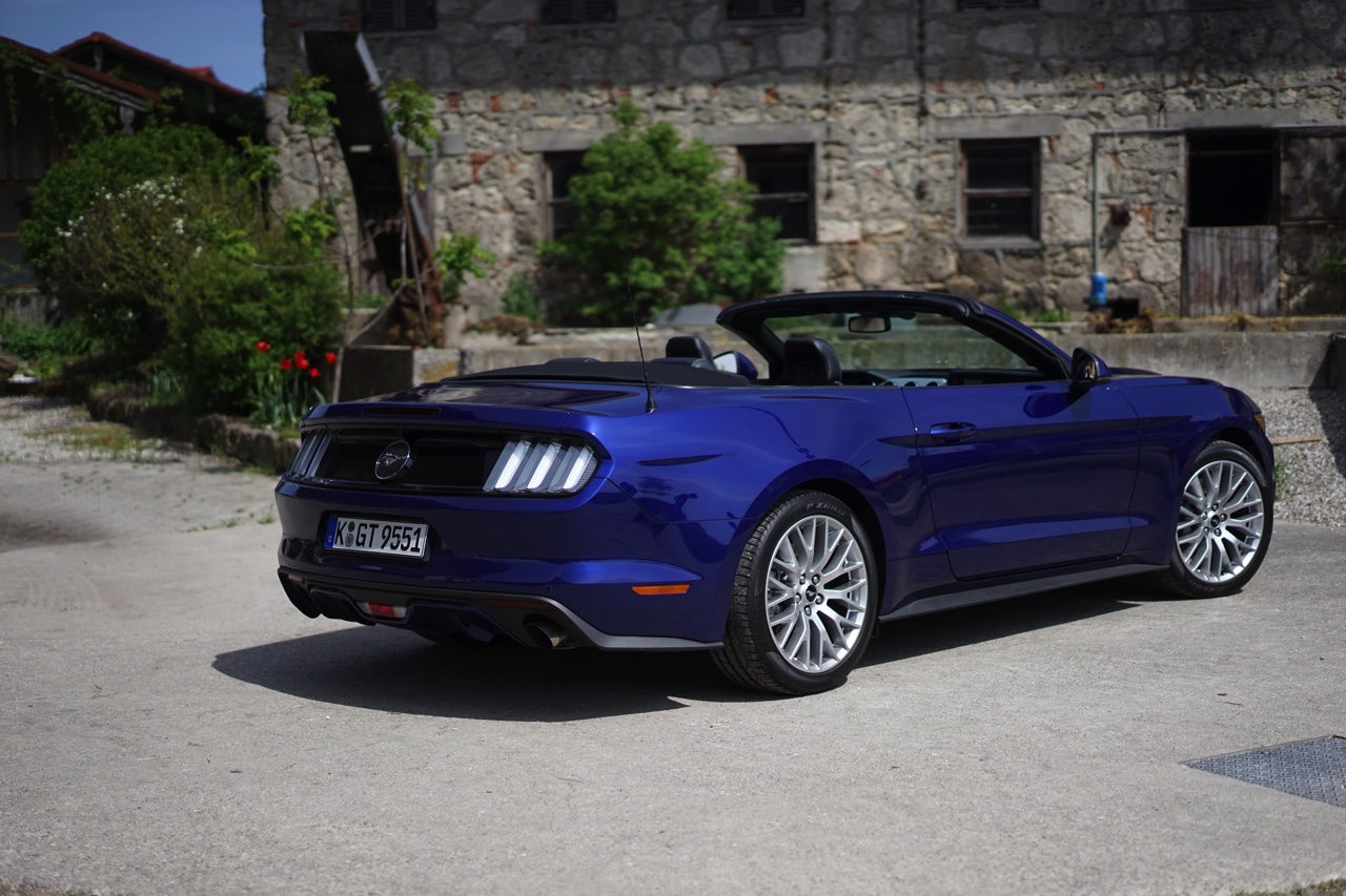 Eerste impressie nieuwe Ford Mustang 2.3 EcoBoost in Mnchen.