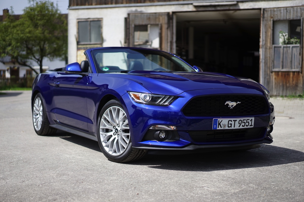 Eerste impressie nieuwe Ford Mustang 2.3 EcoBoost in Mnchen.