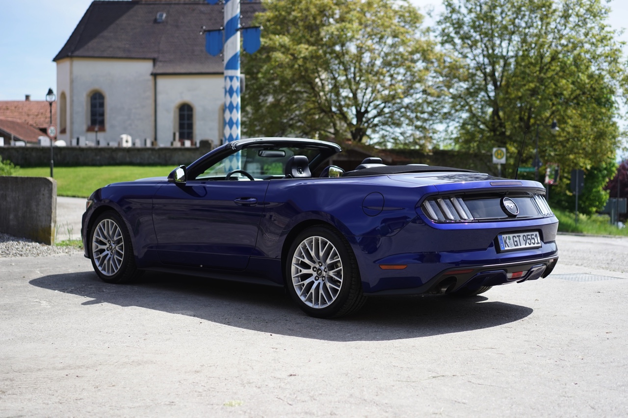 Eerste impressie nieuwe Ford Mustang 2.3 EcoBoost in Mnchen.