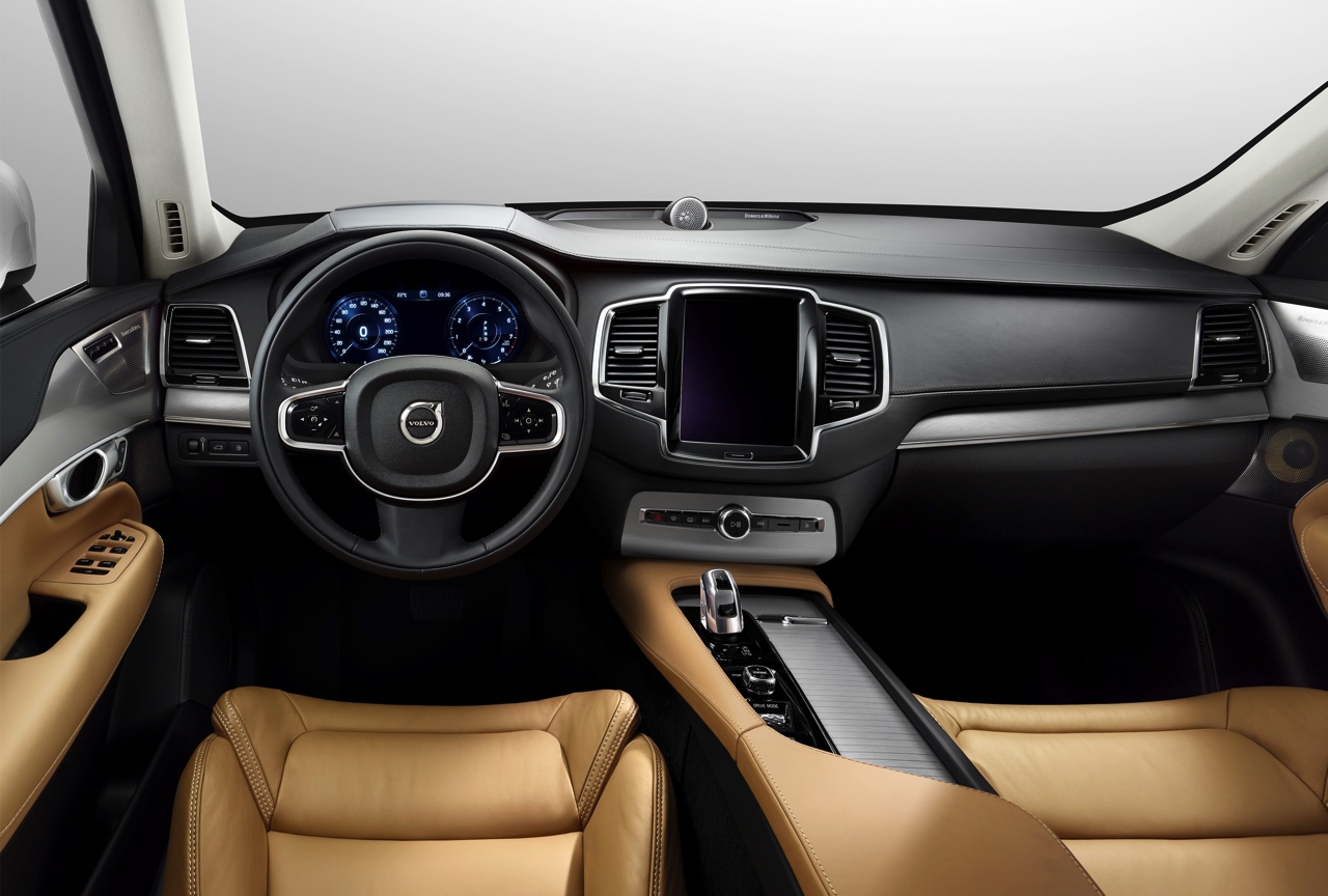 Eerste indruk nieuwe Volvo XC90 tijdens persintroductie in Barcelona met XC90 T8 Twin Engine.