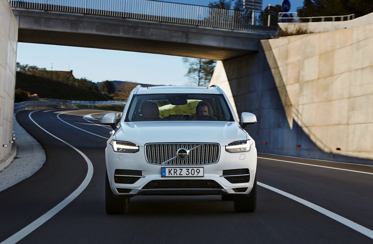 Eerste indruk nieuwe Volvo XC90 tijdens persintroductie in Barcelona met XC90 T8 Twin Engine.