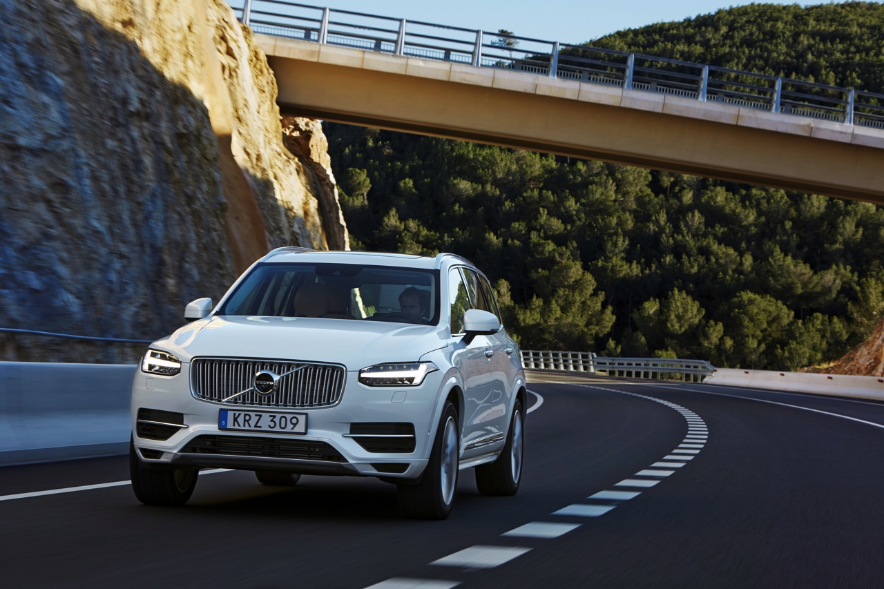 Eerste indruk nieuwe Volvo XC90 tijdens persintroductie in Barcelona met XC90 T8 Twin Engine.