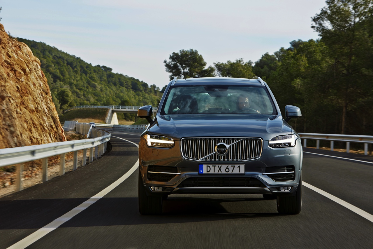 Eerste indruk nieuwe Volvo XC90 tijdens persintroductie in Barcelona met XC90 T8 Twin Engine.