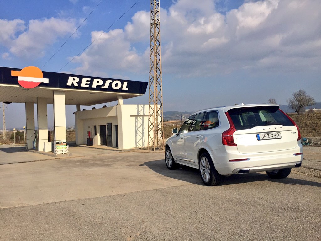 Eerste indruk nieuwe Volvo XC90 tijdens persintroductie in Barcelona met XC90 T8 Twin Engine.