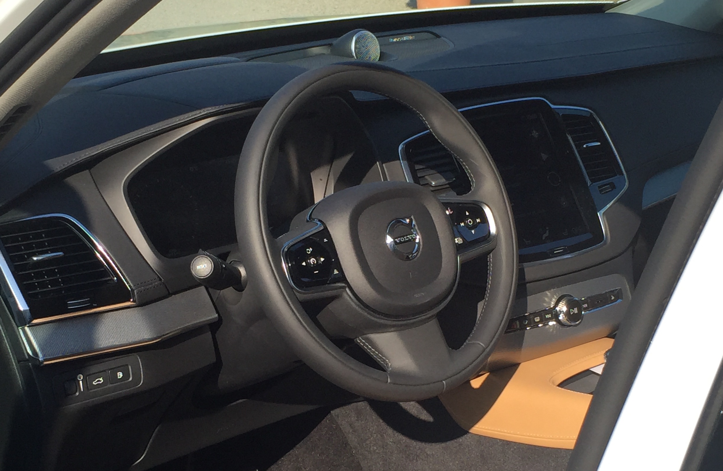 Eerste indruk nieuwe Volvo XC90 tijdens persintroductie in Barcelona met XC90 T8 Twin Engine.