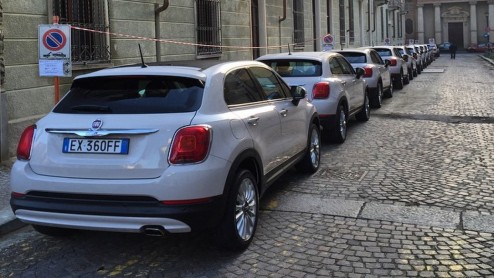 Eerste indruk Fiat 500X crossover tijdens de persintroductie in Turijn.