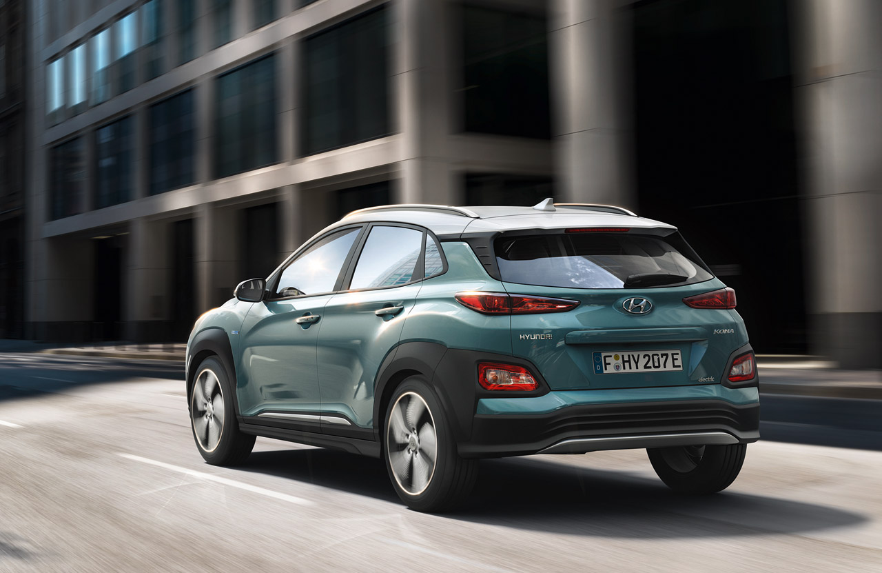Hyundai lanceert de Kona Electric met een range van 470 kilometer.