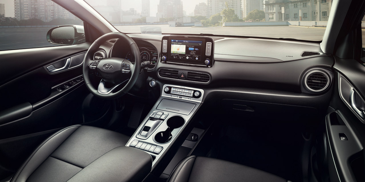 Hyundai lanceert de Kona Electric met een range van 470 kilometer.