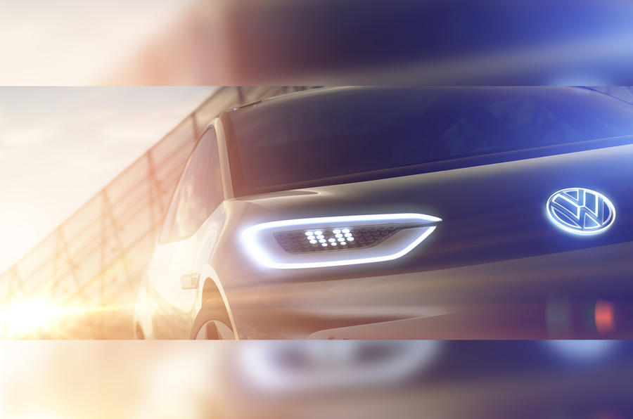 Volkswagen toont op de Autosalon van Parijs een volledig elektrische conceptcar. Hier alvast wat details en Volkswagens elektrische toekomstplannen.