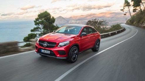 Onthulling Mercedes-Benz GLE Coup, de sportieve broer van de M-Klasse, die in 2015 op de markt komt.