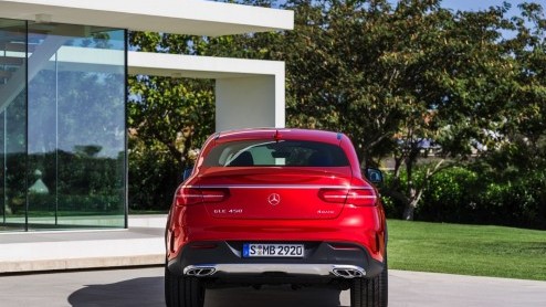 Onthulling Mercedes-Benz GLE Coup, de sportieve broer van de M-Klasse, die in 2015 op de markt komt.