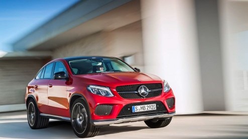 Onthulling Mercedes-Benz GLE Coup, de sportieve broer van de M-Klasse, die in 2015 op de markt komt.