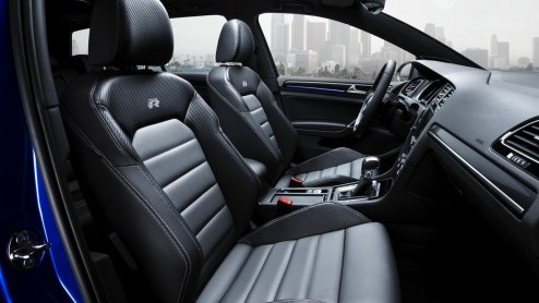 Volkswagen presenteert Golf R Variant in Los Angeles.