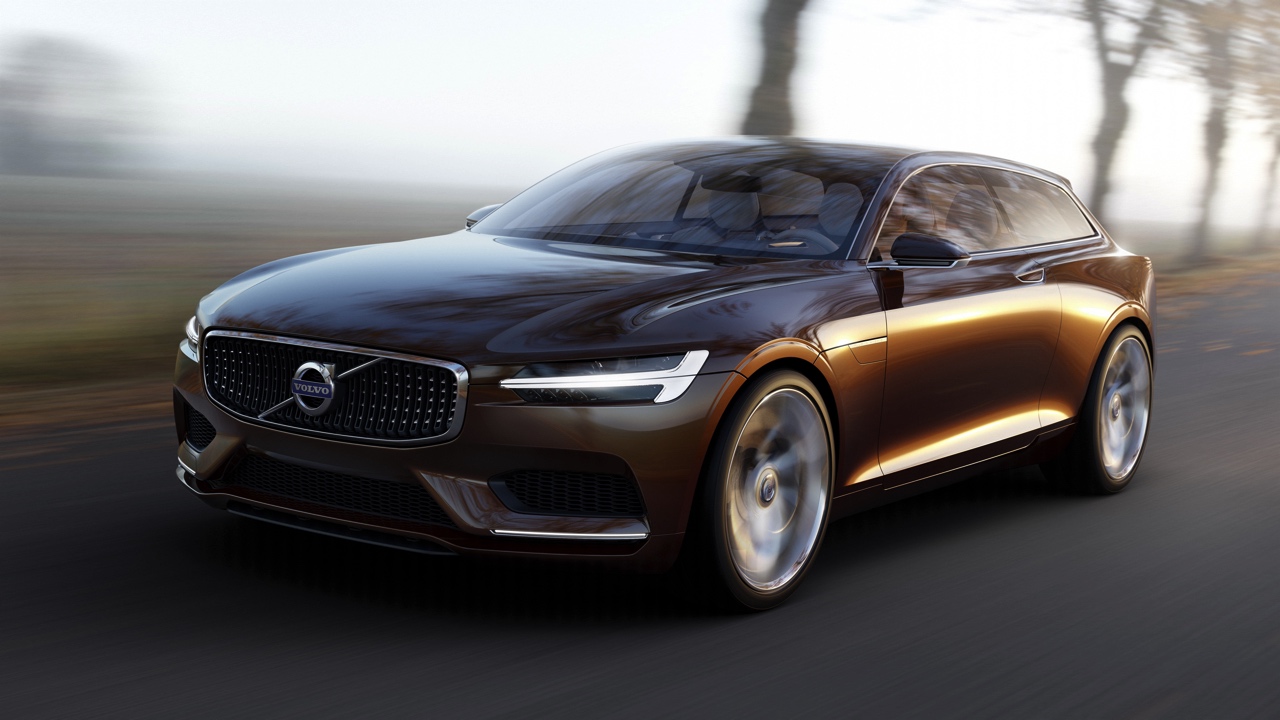 Volvo V90 2016 spy video. De nieuwe Estate is gebaseerd op de Concept Estate uit 2014.