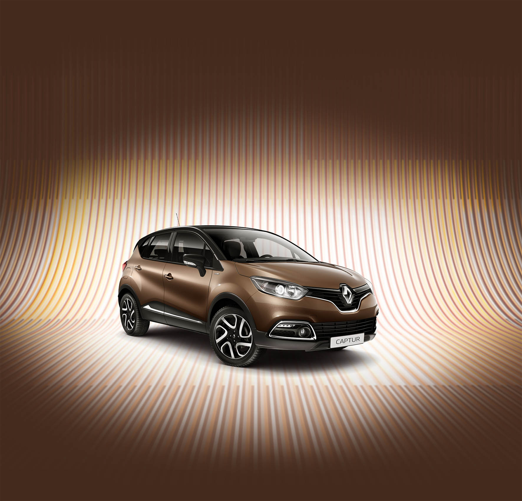 Renault introduceert na een actie op social media de Captur Serie Signature Barista, een cappuccinobruine Captur met extra veel luxe.