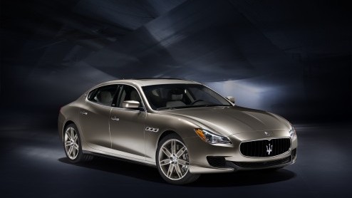 Maserati trekt op de Autosalon van Genve het doek van de Quattroporte Ermenegildo Zegna Limited Edition en een nieuwe concept car.
