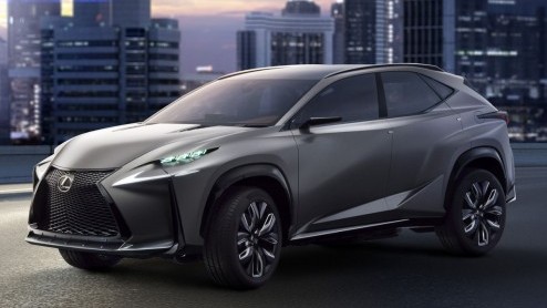 Op het web is een eerste foto opgedoken van de productieversie van de Lexus LF-NX Turbo Concept. Op de Autosalon van Genve wordt de compacte SUV aan het grote publiek getoond.