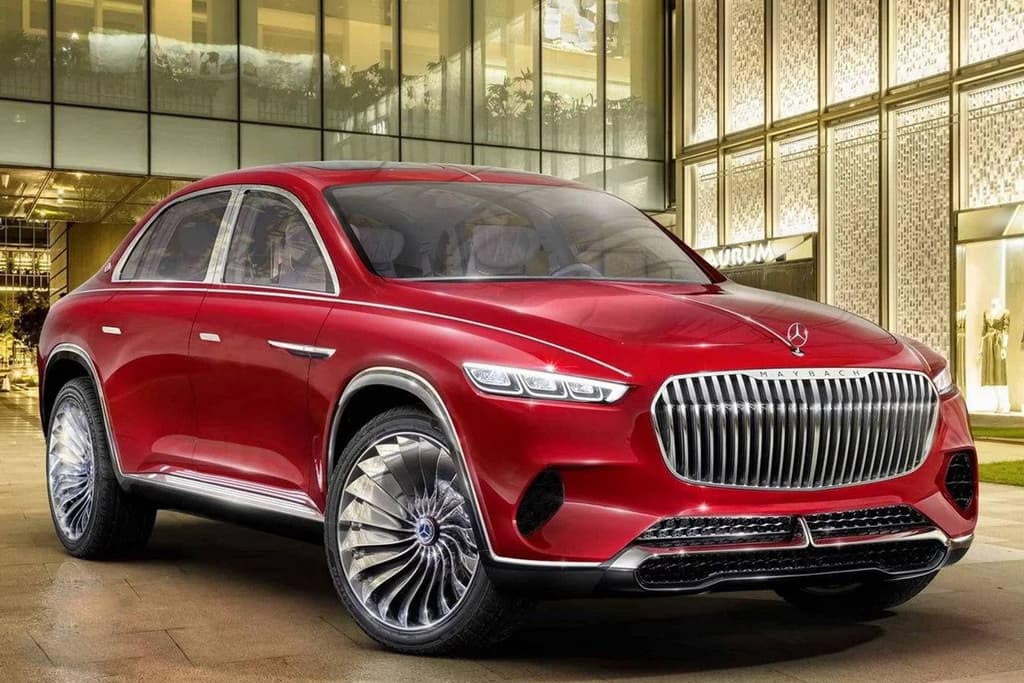 Mercedes-Maybach toont deze week in Peking op de autoshow de Vision Ultimate Luxury.