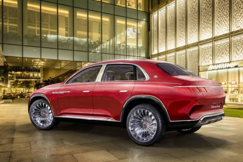 Mercedes-Maybach toont deze week in Peking op de autoshow de Vision Ultimate Luxury.