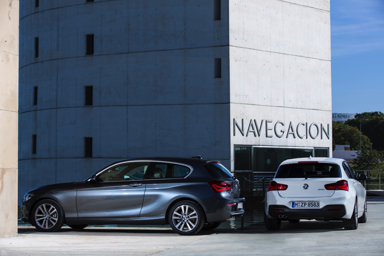 Facelift BMW 1 Serie geeft de auto nieuwe looks en introduceert driecilinder TwinPower Turbo dieselmotoren met 20% bijtelling.