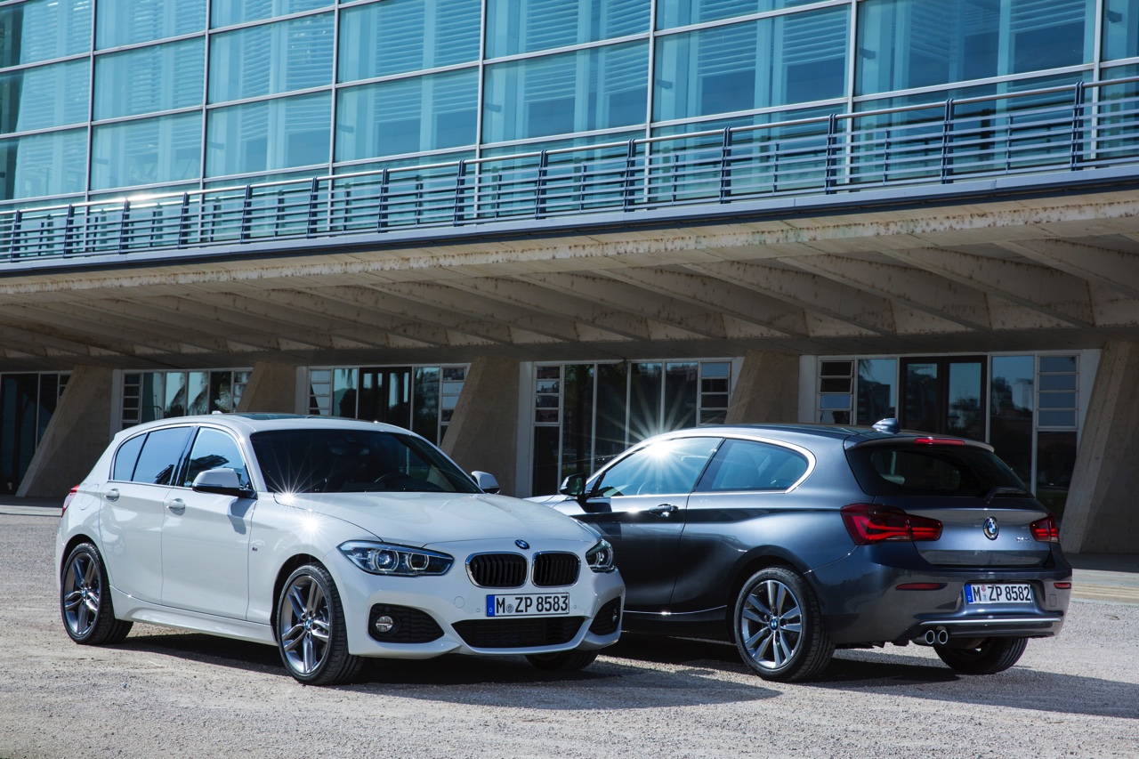 Facelift BMW 1 Serie geeft de auto nieuwe looks en introduceert driecilinder TwinPower Turbo dieselmotoren met 20% bijtelling.