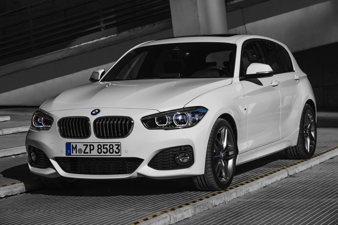 Facelift BMW 1 Serie geeft de auto nieuwe looks en introduceert driecilinder TwinPower Turbo dieselmotoren met 20% bijtelling.
