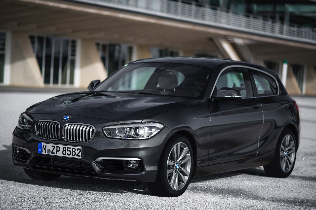 Facelift BMW 1 Serie geeft de auto nieuwe looks en introduceert driecilinder TwinPower Turbo dieselmotoren met 20% bijtelling.