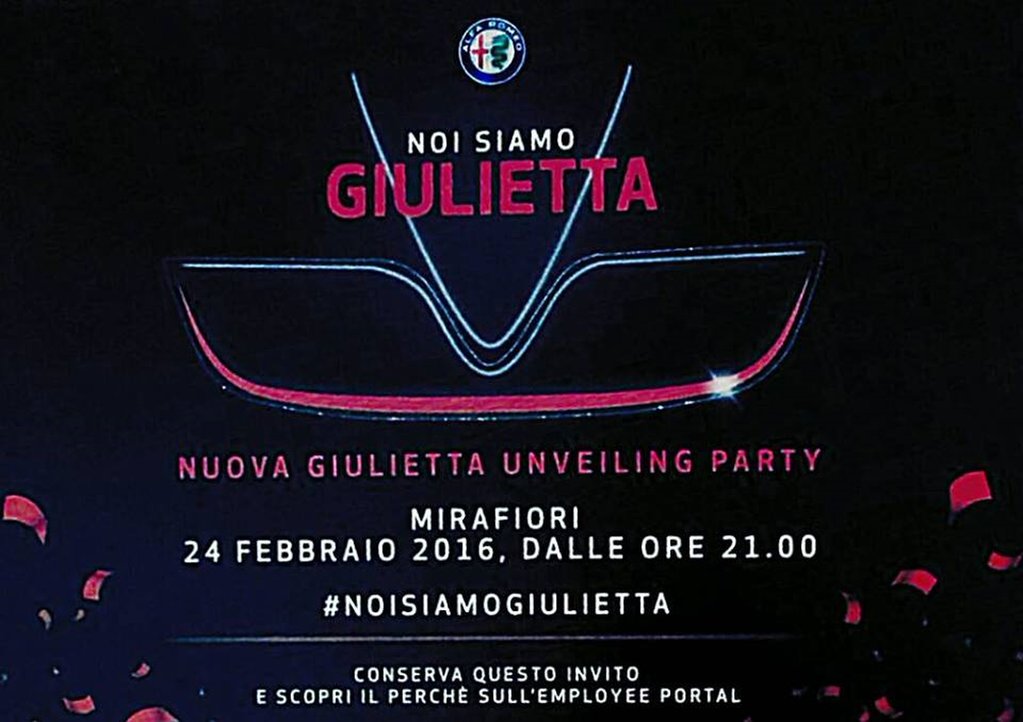 Alfa Romeo Giulietta facelift onderweg naar de Autosalon van Genve 2016.