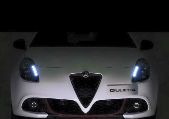 Alfa Romeo Giulietta facelift onderweg naar de Autosalon van Genve 2016.