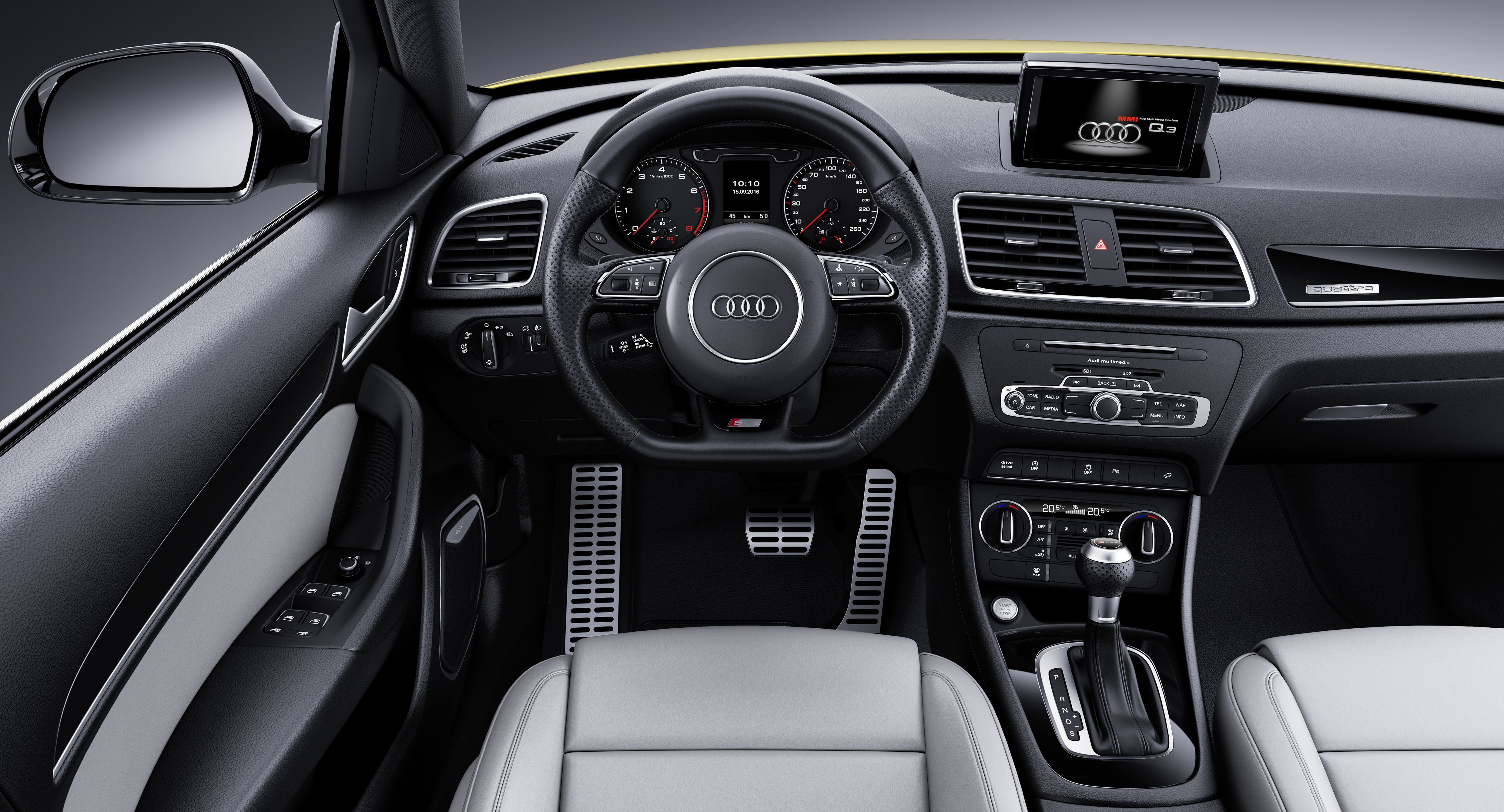 Audi komt met een facelift voor de Audi Q3 Design en Sport.